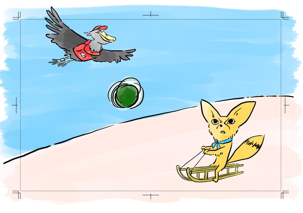 半径5メートル いずみようじの絵本原画」