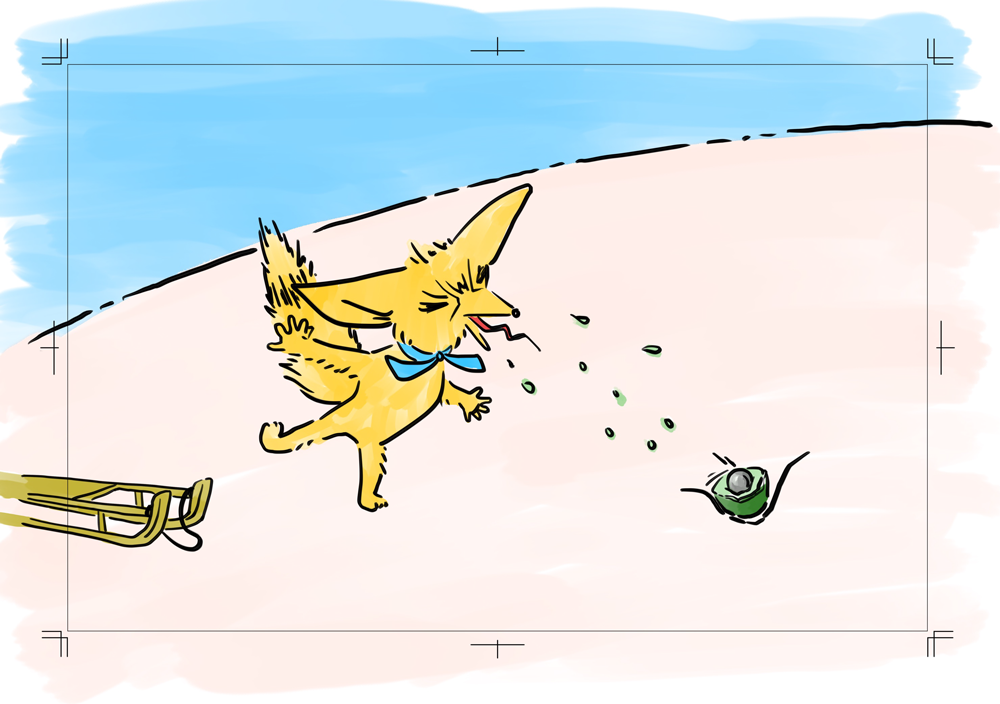 半径5メートル いずみようじの絵本原画」