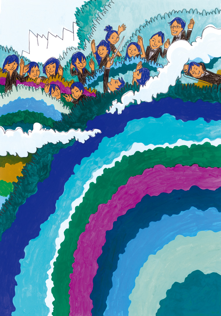 イラスト オーケストラハモン第21回定期演奏会