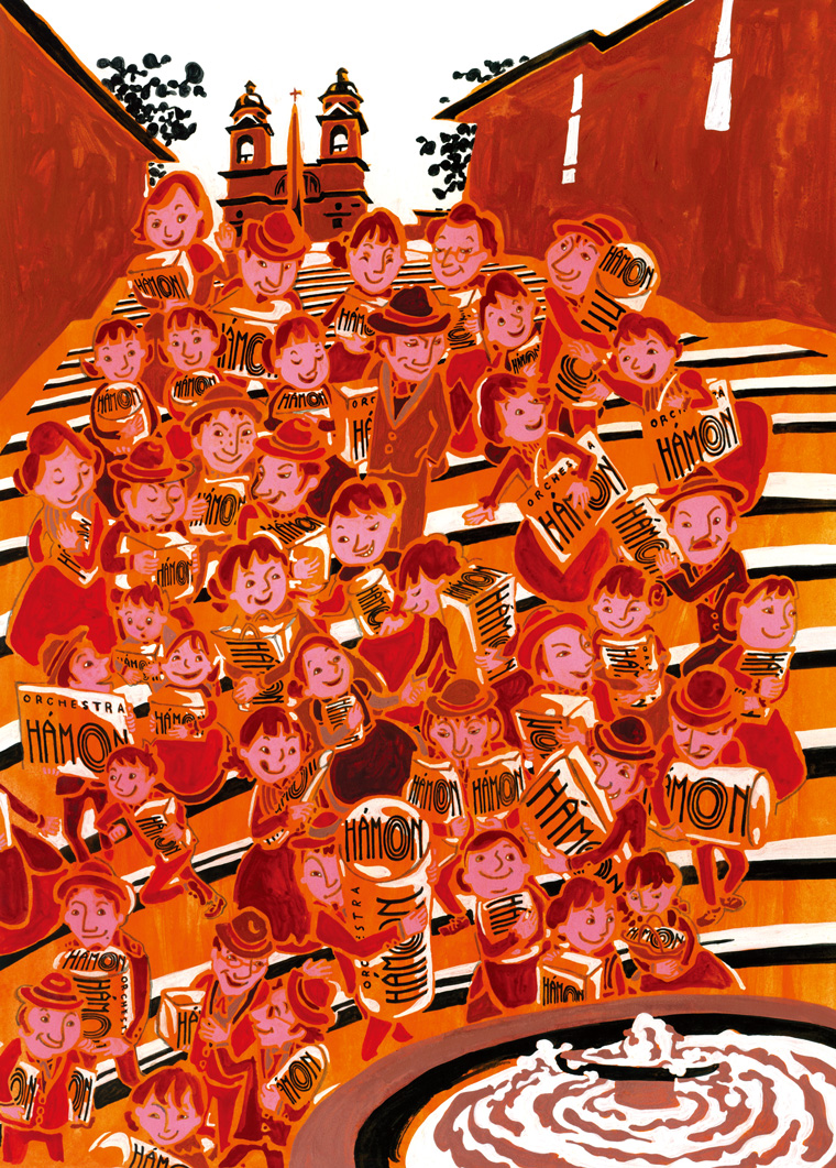 イラスト オーケストラハモン第25回定期演奏会