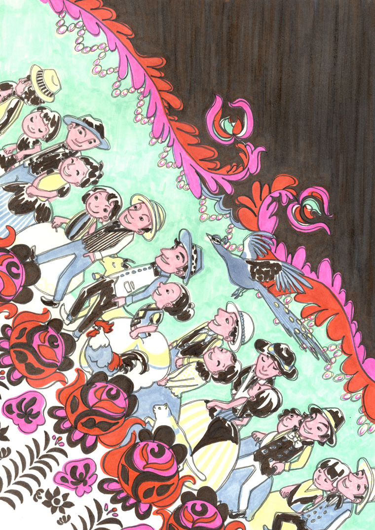 イラスト オーケストラハモン第38回定期演奏会