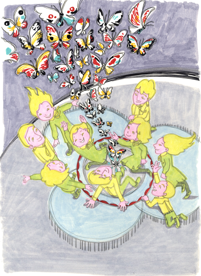 イラスト オーケストラハモン第40回記念演奏会